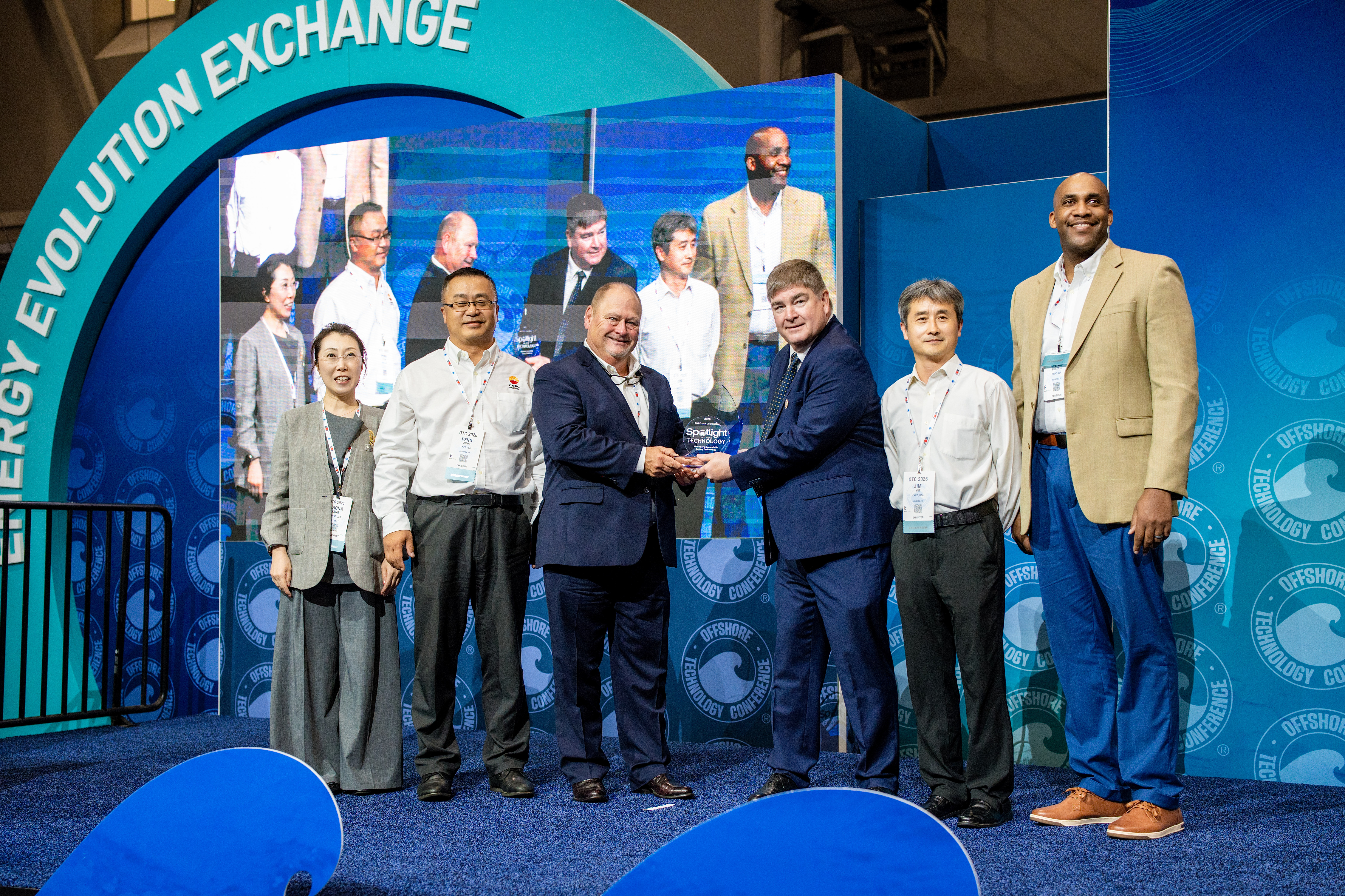 OTC Spotlight Award Stage Presentation